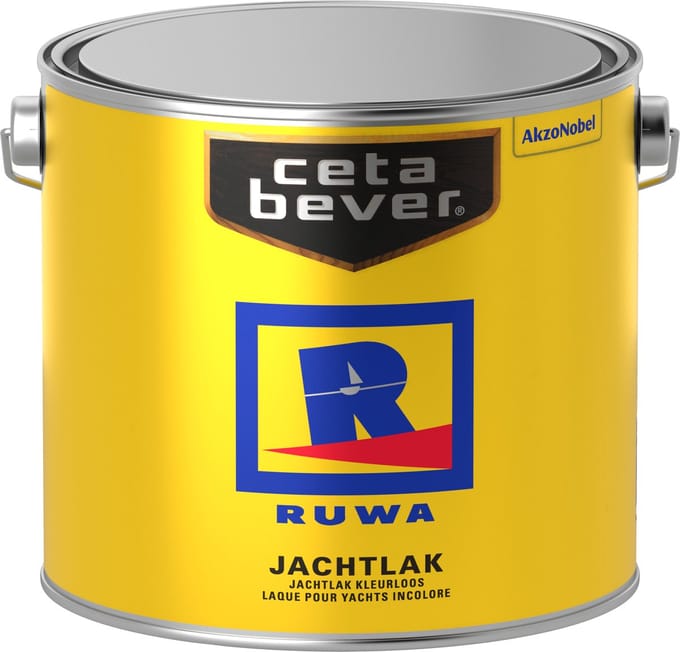 Cetabever - Ruwa Jachtlak - Kleurloos - 2,5 L