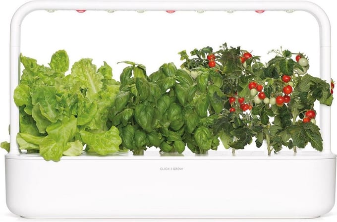 Click & Grow - Smart Garden 9 Starter kit (Color: White) (SG9S1UNI)
