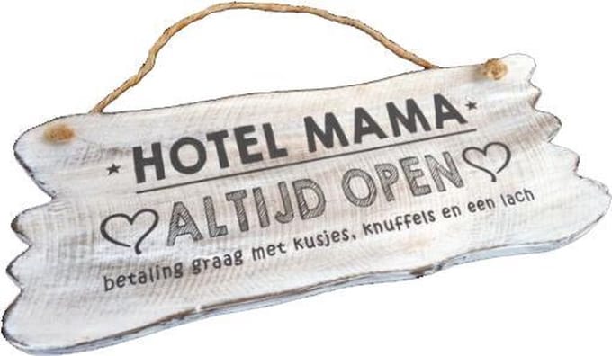 Hangbordje Hotel Mama