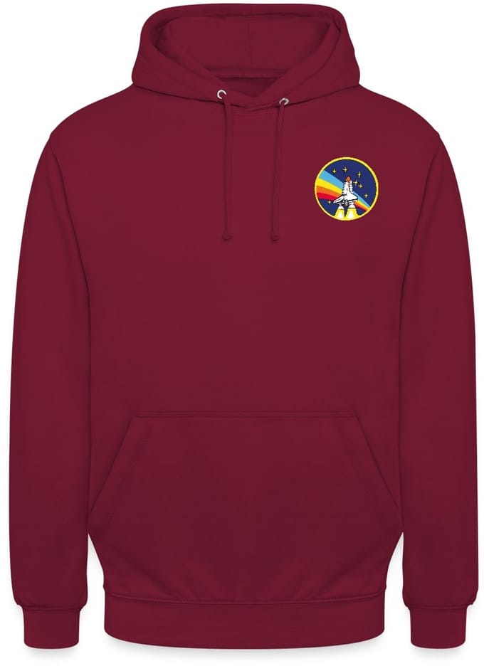 NASA STS 27 Insigne Hoodie Unisex