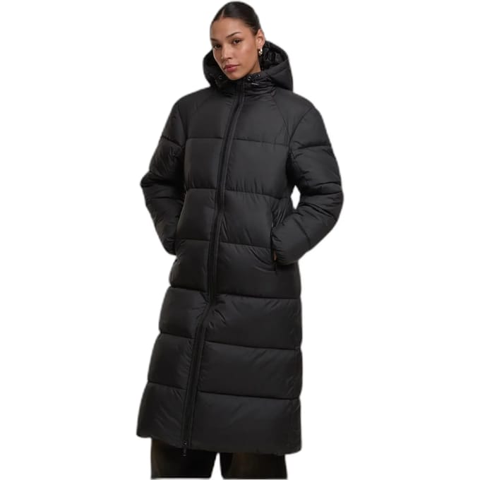Urban Classics - Ultra Long Winterjas - S - Zwart