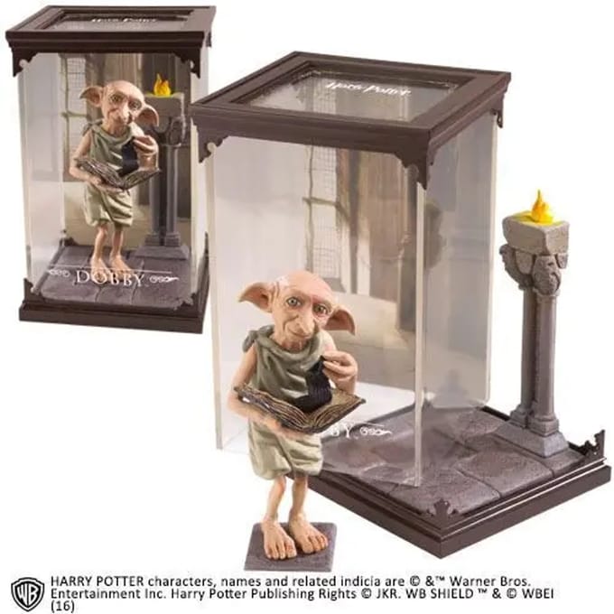 The Noble Collection Harry Potter Beeld/figuur Magical Creatures Dobby 19 cm Multicolours
