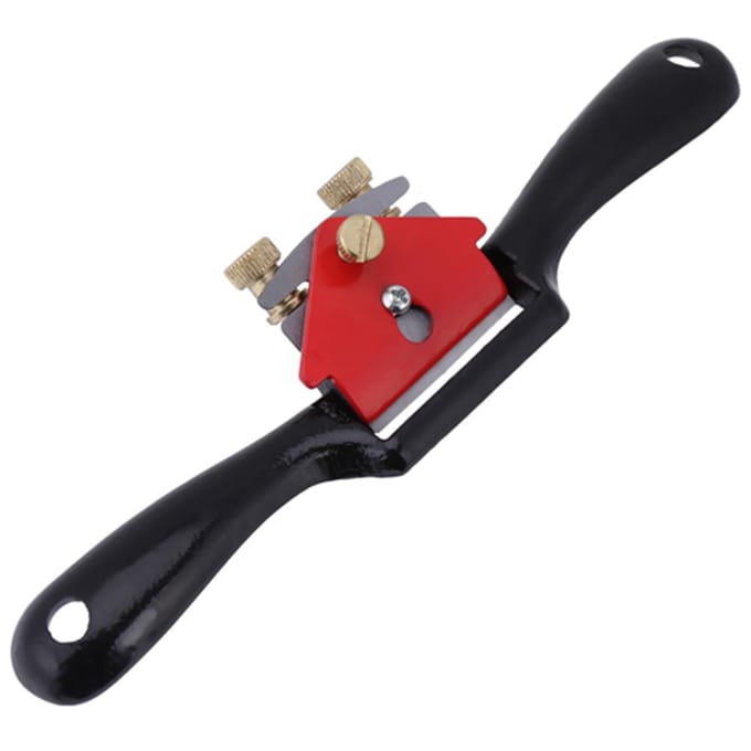 9 inch verstelbare houtbewerking snijkant schaaf spaakschaaf handgereedschap met schroef red