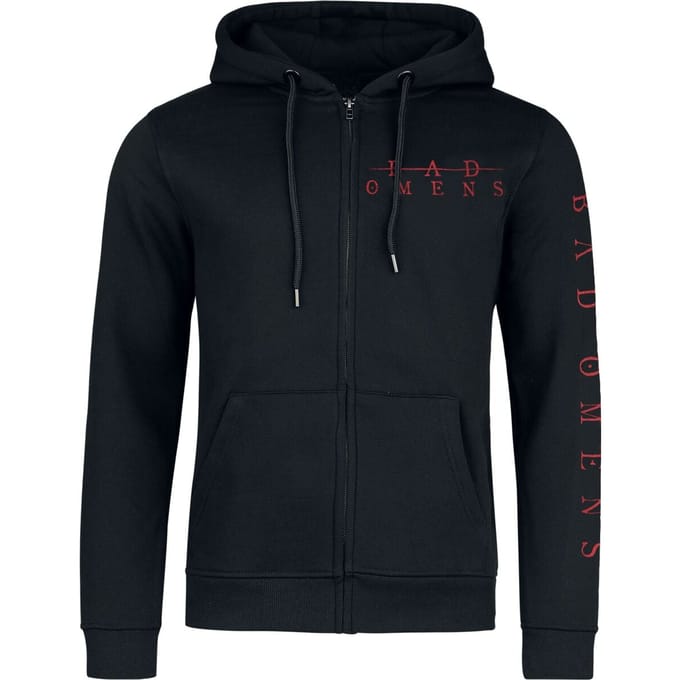 Bad Omens Vest met capuchon - Specter - S tot XXL - zwart