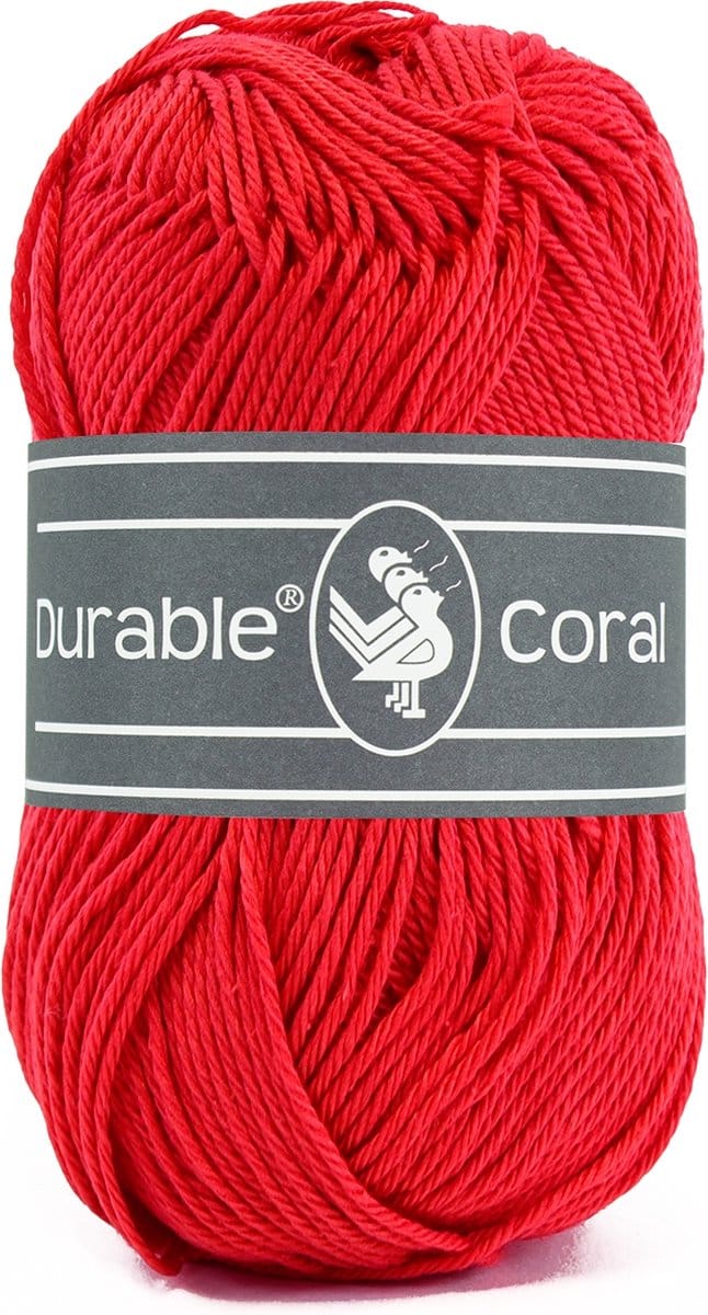 Durable Coral - 318 tomato - Gemerceriseerd Katoen Garen