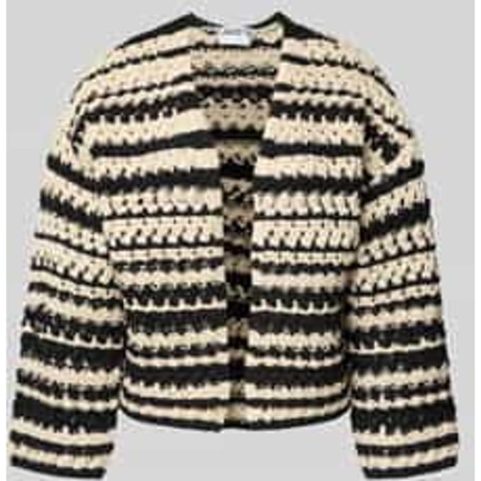 Gebreid jack in gehaakte look