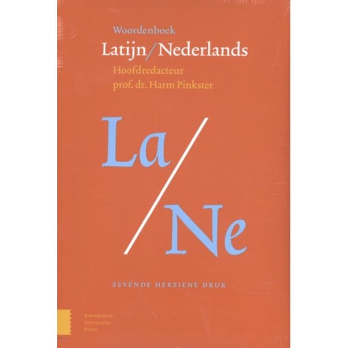 Woordenboek Latijn / Nederlands - Harm Pinkster