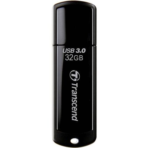 Transcend JetFlash® 700 USB-stick 32 GB Zwart TS32GJF700 USB-A 3.2 Gen 1