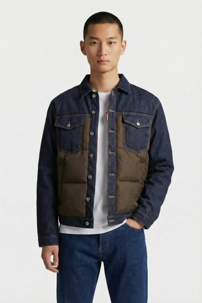 Dsquared2 Jacket Black Größe: 48 | Jeansjacken Outlet | Herren | Schwarz