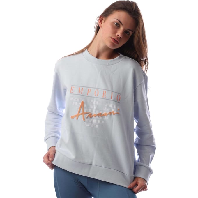 Emporio Armani Dames/dames Sweatshirt (Blauw)