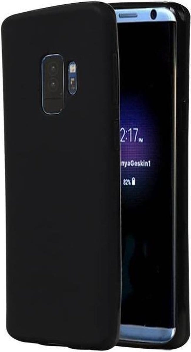 TPU Hoesje voor Galaxy S9 Zwart