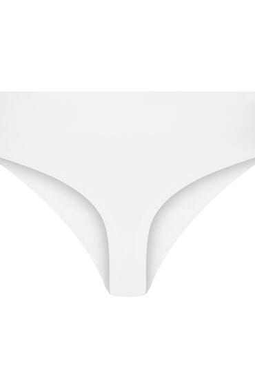 Hunkemöller Dames Lingerie String Dide - Wit - maat S