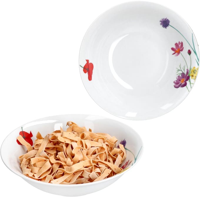 Set van 2 MARIE serveerschalen Ø20,5 cm van porselein