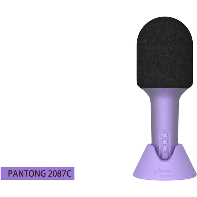 Lalarma Glitter Microfoon - 2-in-1 microfoon en luidspreker - Purple