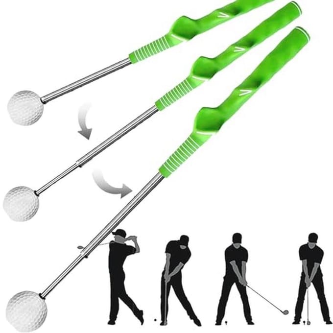 Intrekbare Golf Swing Trainer voor Beginners - Verbeter je Golfvaardigheden