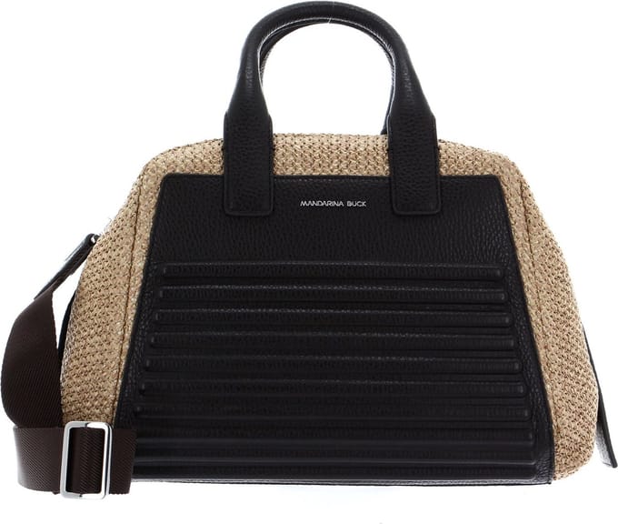 MANDARINA DUCK Handtas Schoudertas I-Con Summer Tote Mole Bruine