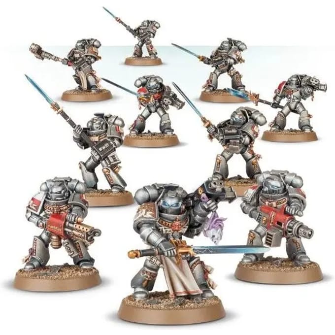 Beeldje Games Workshop Warhammer 40k - Grey Knights Strike Squad