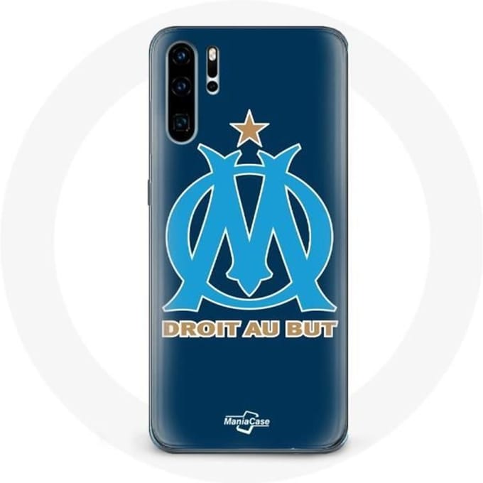 Coque pour Huawei P30 Pro Marseille OM Bleu