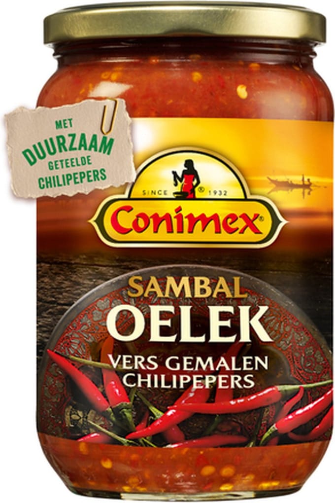 Conimex | Sambal | Oelek | 6 x 375 gram