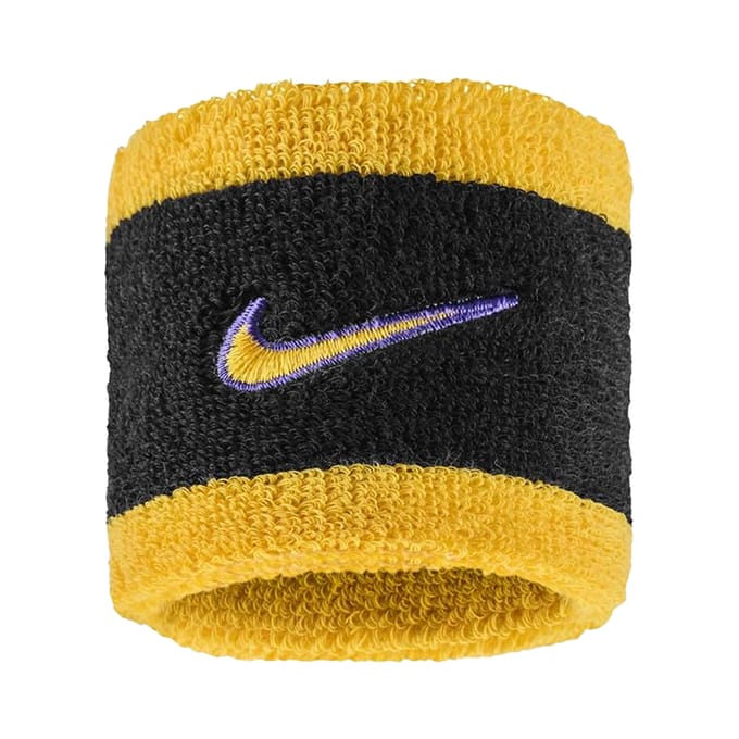 Nike Klassieke Zweetband (Set van 2) (Paars/Geel)