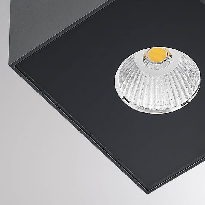 Molto Luce LED buiten wandlamp Wado, antraciet, aluminium