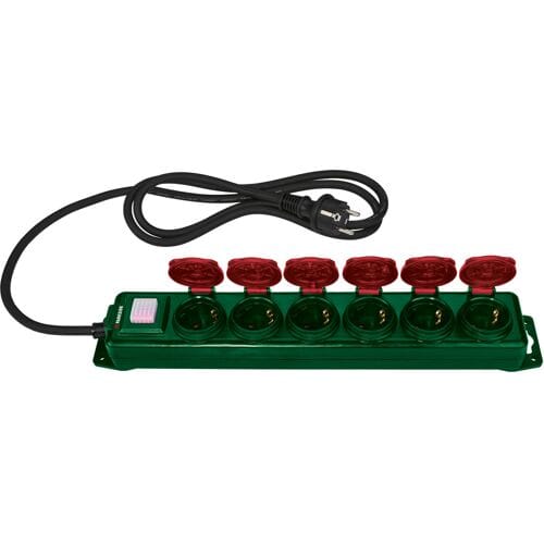 PARKSIDE Stekkerdoos IP44 (1x6-voudig)