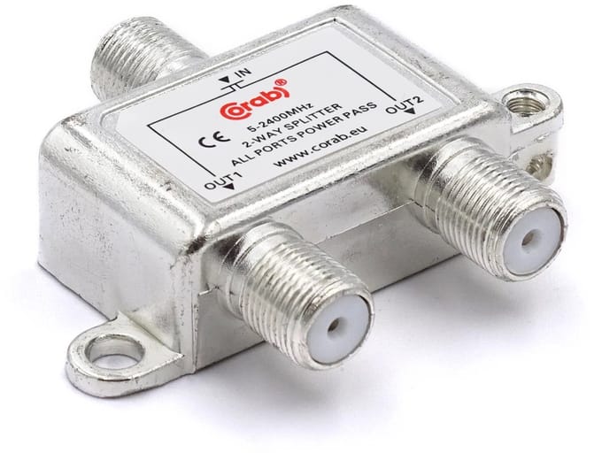 Corab 2 - SAT-signaalversterker - 1x2 Uitgangen - 5-2400 MHz
