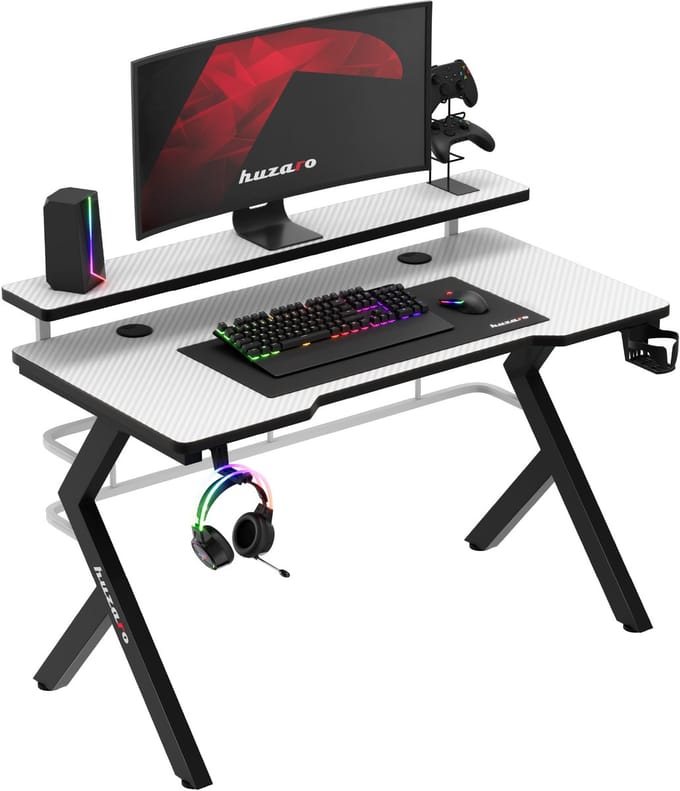 Huzaro - Hero 5.0 - Bureau - Wit