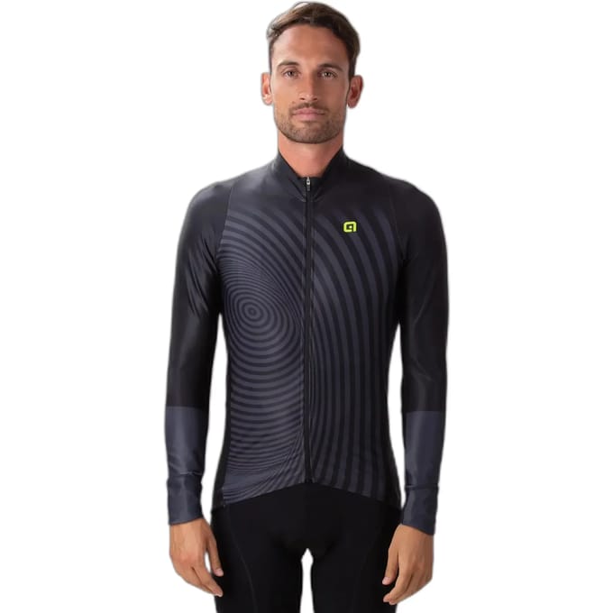 Jersey met lange mouwen Alé PR-R Green Digital