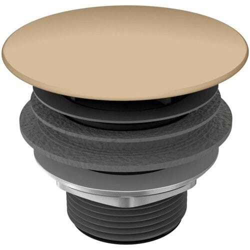 Kaldewei permanent drain valve, round lid 9058000001