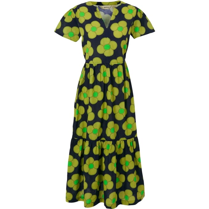 Midi-jurk met volant voor dames Regatta Orla Kiely