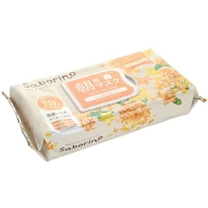 BCL - Saborino Morning Mask Pure Kinmokusei 30 pcs