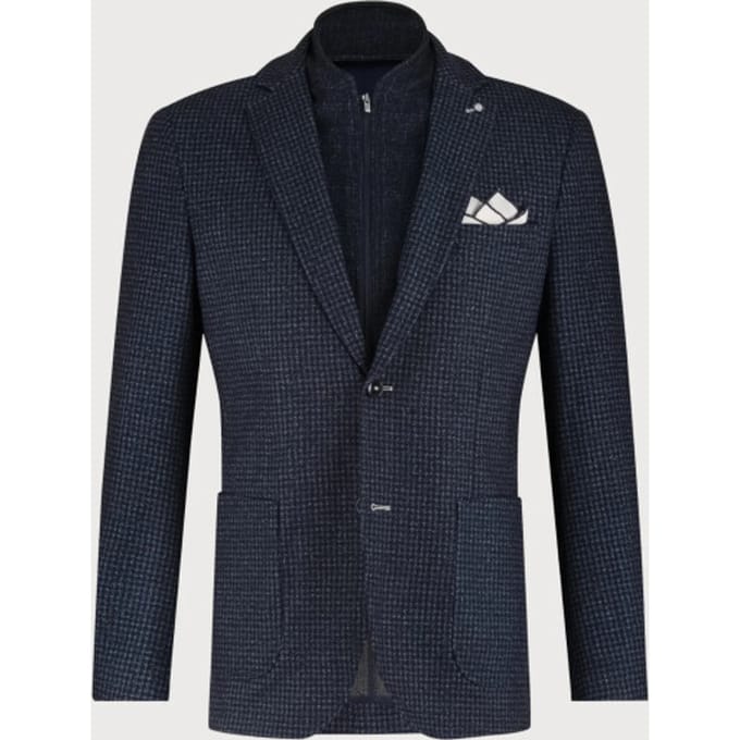 Blue Industry Het colbert met ruitmotief |