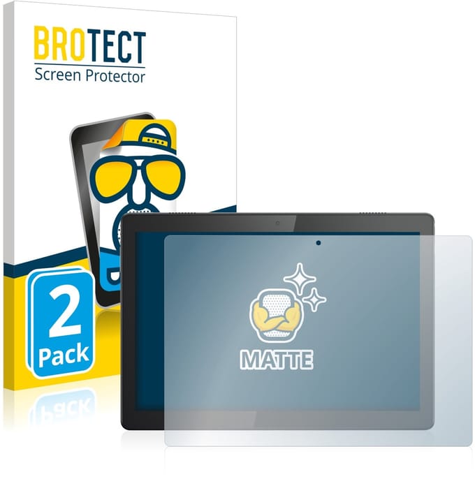 BROTECT - Screenprotector voor Lenovo Tab M10 TB-X605F - Folie Beschermfolie matte 2 Stuks
