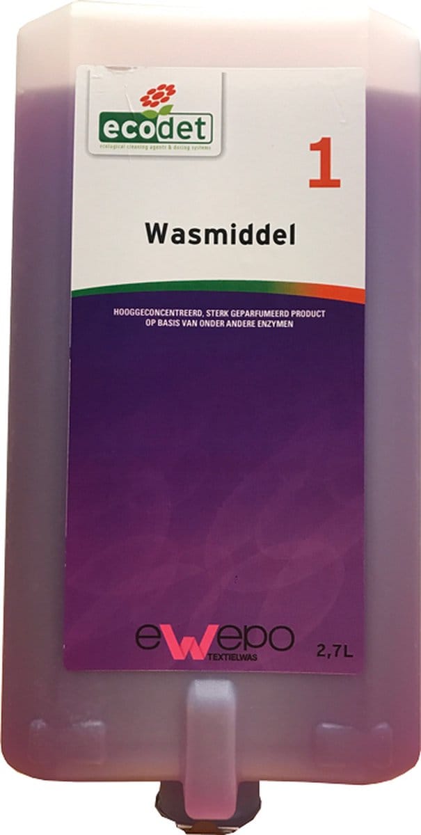 Ewepo Ecodet textielwasmiddel 2x2,7 ltr