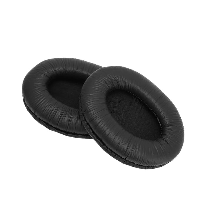 Vervangende Oorkussentjes Leer Verbeterde Bas Comfortabele Headset Oorkussen Reparatieonderdelen voor MDR black