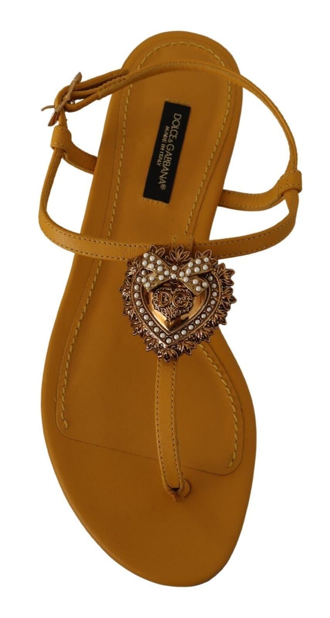 Dolce Gabbana Sandalen Geel La9729