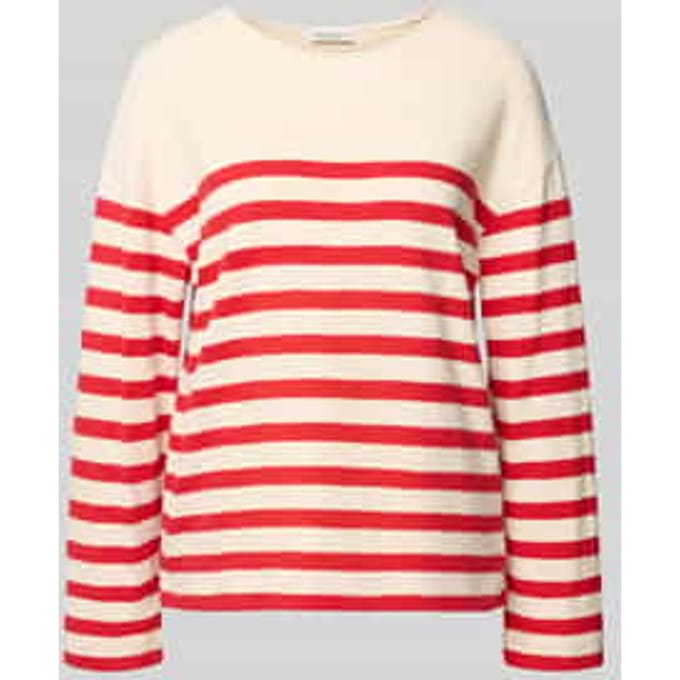 Regular fit gebreide pullover van zuiver katoen