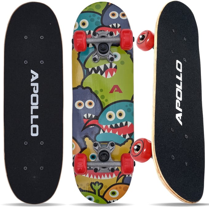 Apollo Kinderen Skateboard Monsterskate 20"