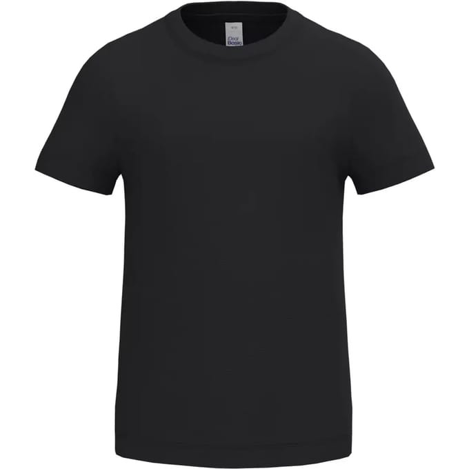 Kinder-T-shirt iDeal Basic Brand Mercury