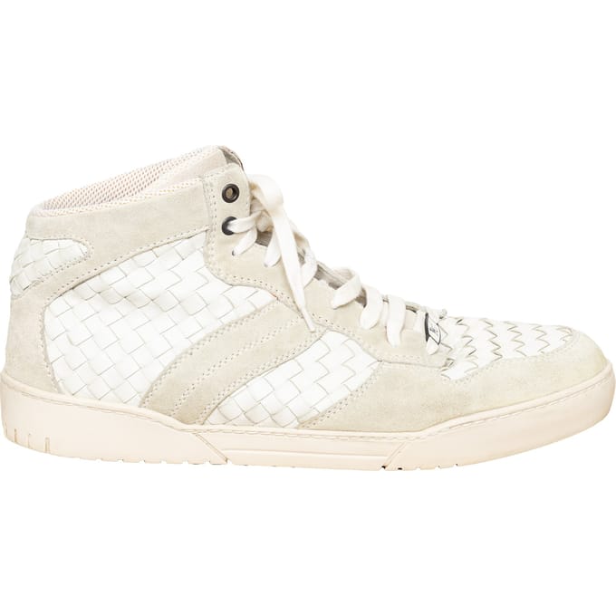 Bottega Veneta Intrecciato Leren Sneakers - '20s