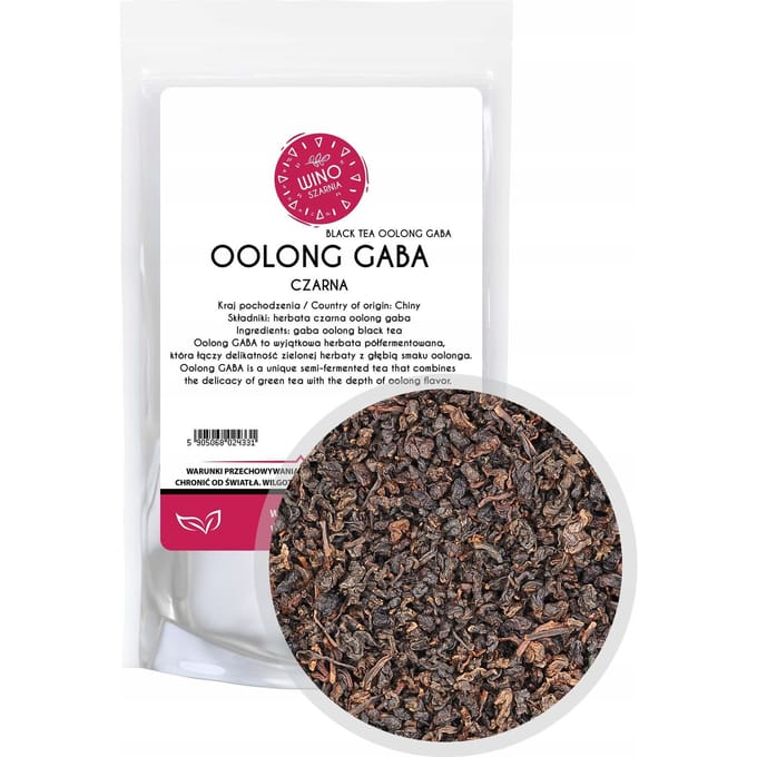 Oolong Gaba Zwarte Bladthee - 100g Natuurlijke Ontspanning en Energie
