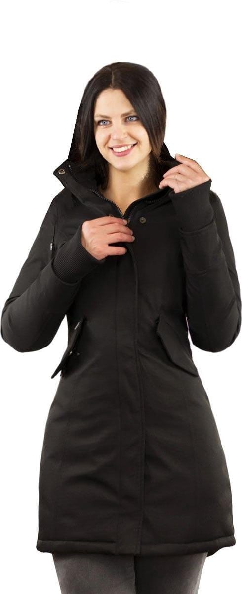 Versano Angela Dames Slim Fit Winterjas 3XL - Zwart