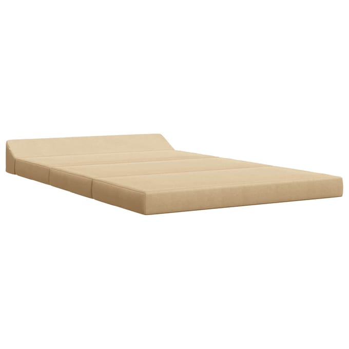 vidaXL - Vouwbare - Sofa - Bed - 2-zits - Groen - Grijs - 120 - x - 60 - x - 49 - cm - Stof