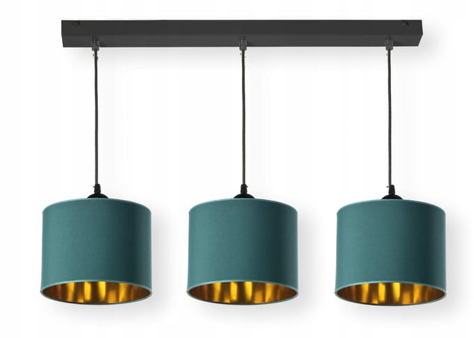Luxe Hanglamp Midnight Gold - 3xE27 - Goud