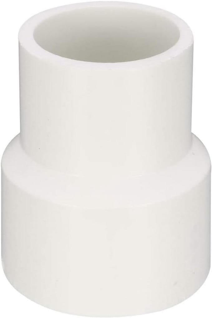 5 Stuks PVC Reducerende Koppeling 32mm naar 25mm - DWV Riool en Waterleiding Adapter Wit