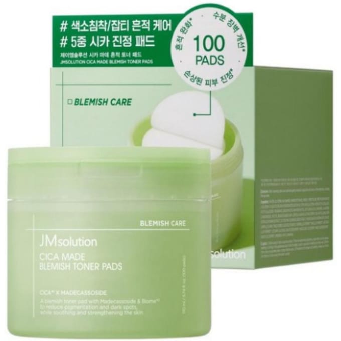 Cica Made Blemish Toner Pads 100 st beige