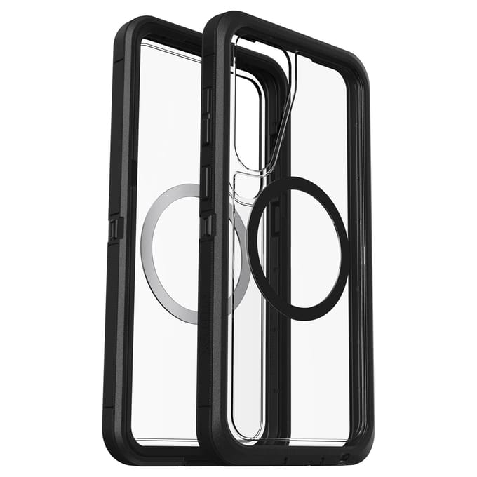 OtterBox Defender XT Clear Magnets Samsung Galaxy S25+ Dark Side - clear/black