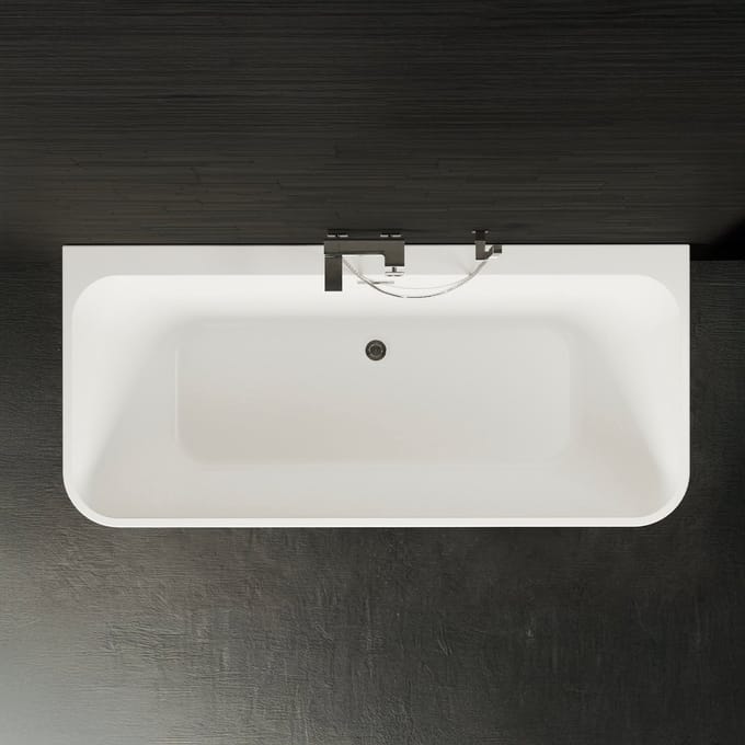 SPALINA - Vrijstaand bad - Mint 170 blanche, 170 x81 x57 cm, Wit