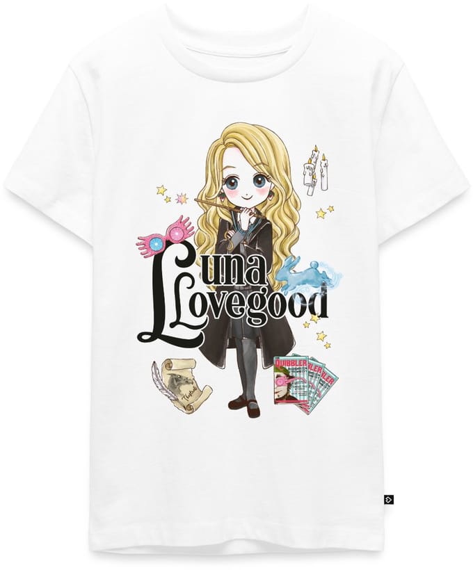 Harry Potter Luna Lovegood Premium T-Shirt Tiener